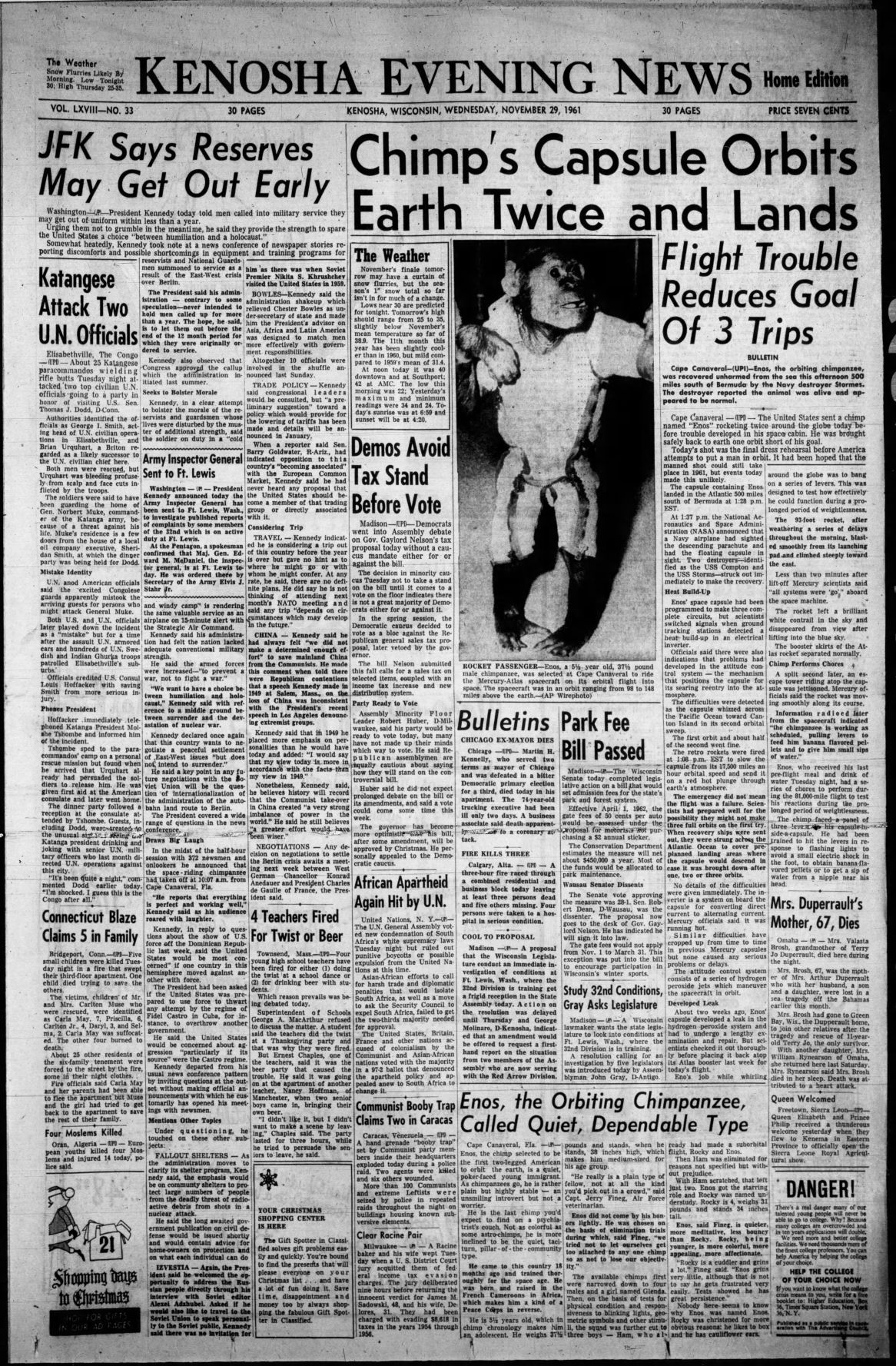 Kenosha Evening News